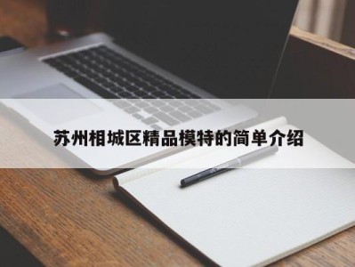 苏州相城区精品模特的简单介绍