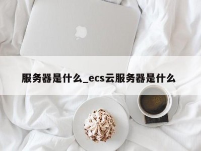 苏州服务器是什么_ecs云服务器是什么 